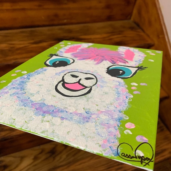 Original Llama Painting 🦙 - Picture 2 of 4
